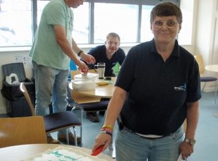 Denise completes 50 years’ service!